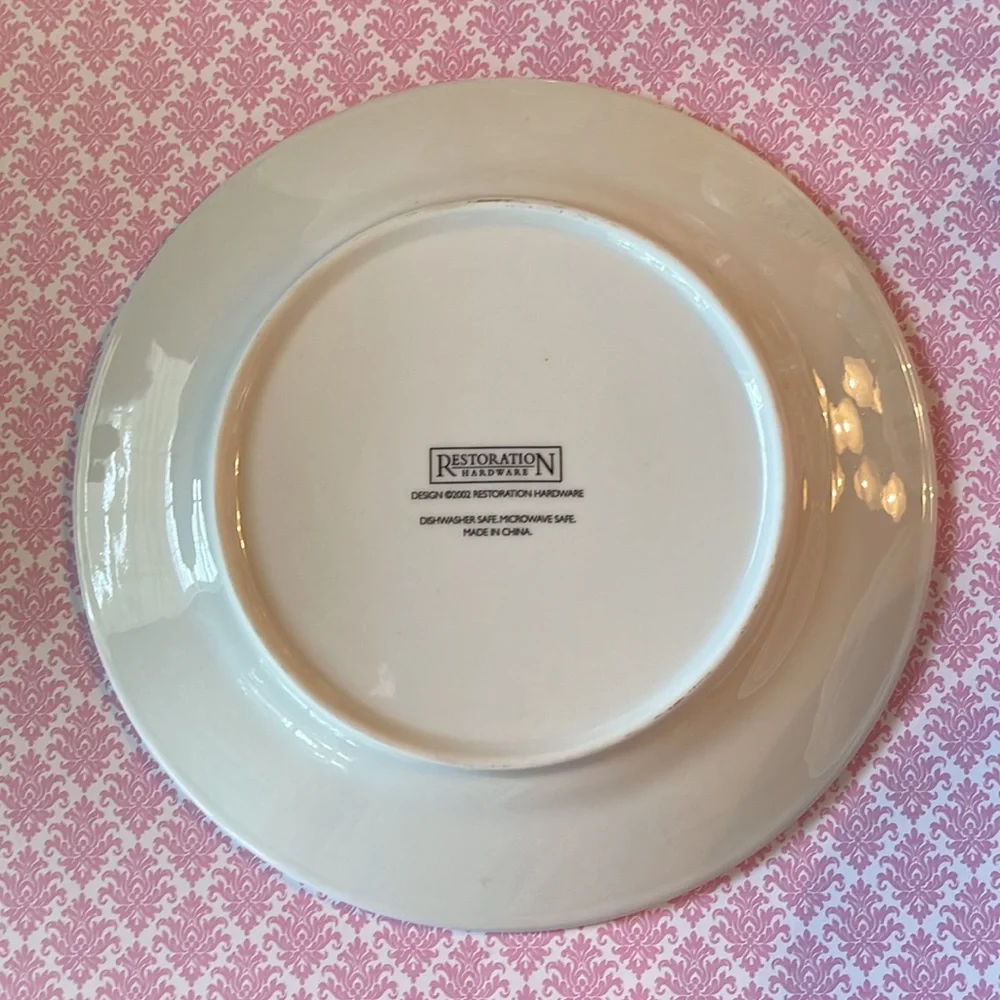 Restoration Hardware Roquefort Salad Plate